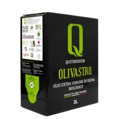 QuattrociocchiExtra Virgin Olive Oil Olivastro Organic Bag In Box 3l