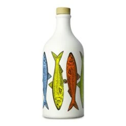 MuragliaExtra Virgin Olive Oil Sardines Ceramic Jar Peranzana 500ml