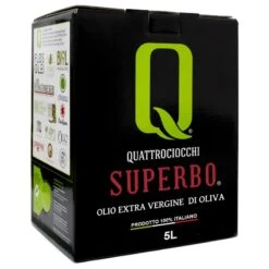 QuattrociocchiExtra Virgin Olive Oil Superbo Moraiolo Bag In Box 5l
