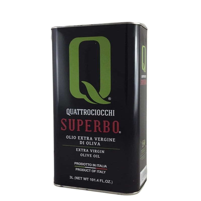 QuattrociocchiExtra Virgin Olive Oil Superbo Moraiolo Can 3l