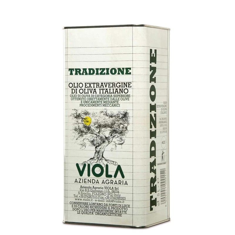 ViolaExtra Virgin Olive Oil Tradizione Can 5l